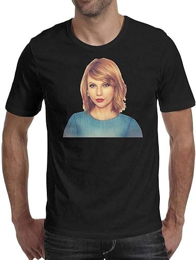 Taylor swift mens tshirt - Start with a pair of black ripped denim pants for the bottom, and add a pastel color purple tee for the top. For footwear, you can opt for a pair of pink-purple sparkly shoes. As an extra layer, you can opt for a sparkly purple bomber jacket. 2. Taylor Swift Concert Outfit Listing For Guys. 